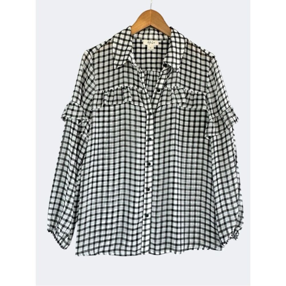 🎉5 for $45🎉 Style & Co top blouse shirt size S